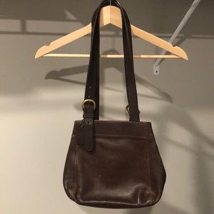 Vintage Coach Brown Shoulder Bag